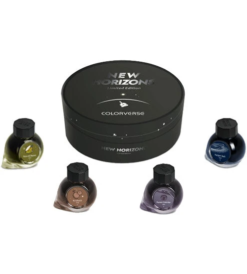Colorverse Limited Edition New Horizons Fountain Pen Ink Bottle Set 4 Colorverse Limited Edition New Horizons Fountain Pen Ink Bottle Set - Image 2