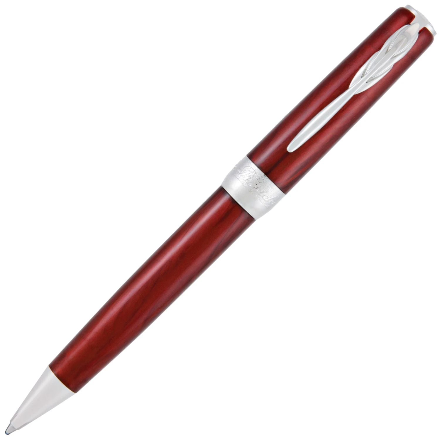 Pineider Full Metal Jacket Ballpoint Pen, Army Red 3 Pineider Full Metal Jacket Ballpoint Pen, Army Red