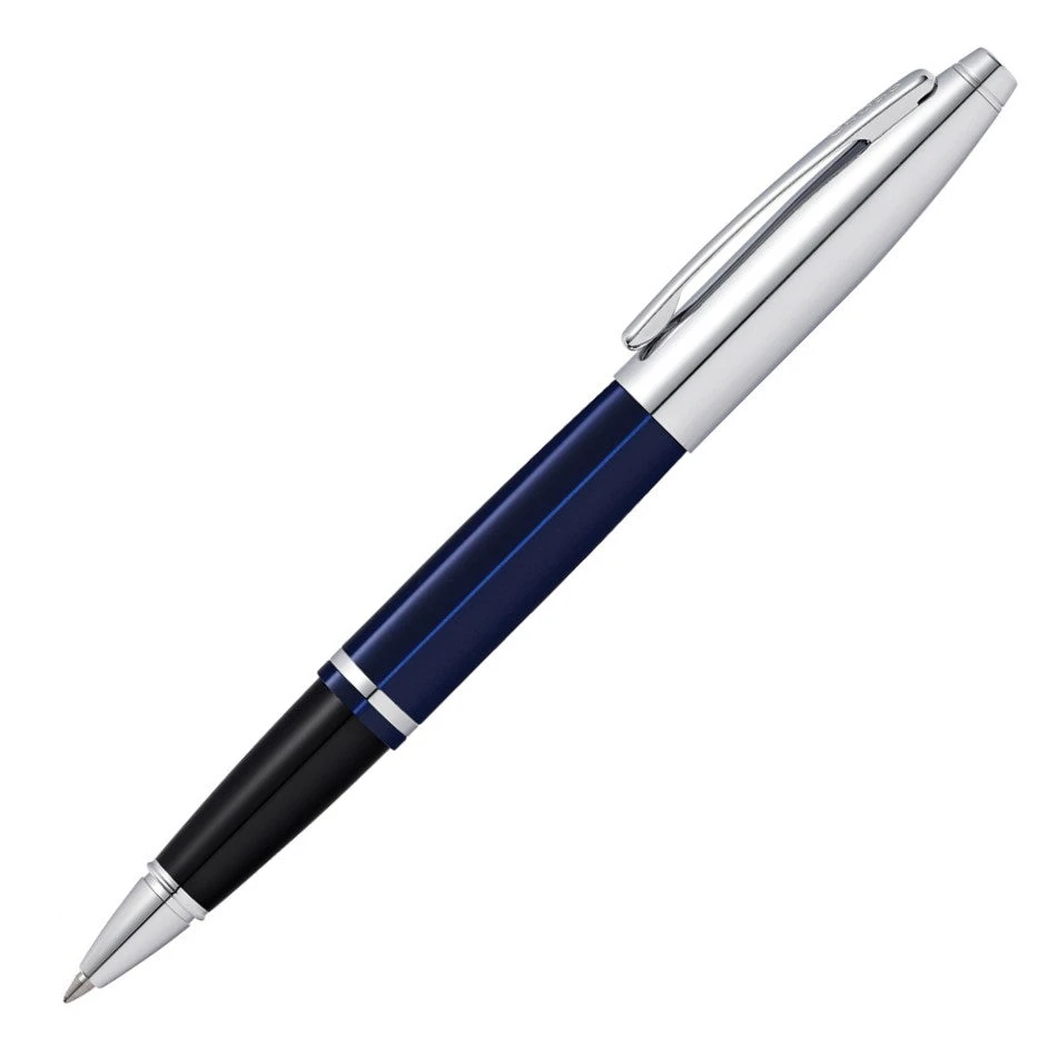 Cross® Cross Calais Rollerball Pen, Blue Lacquer & Chrome 3 Cross® Cross Calais Rollerball Pen, Blue Lacquer & Chrome
