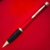 Executive Metal Ballpoint Pen, Burgundy & Gold -Schmidt Store 2redg
