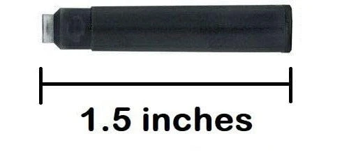 24 Standard International Short Fountain Pen Ink Cartridges, Irish Green 4 24 Standard International Short Fountain Pen Ink Cartridges, Irish Green - Image 2