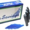 24 Standard International Short Fountain Pen Ink Cartridges, Legal Blue -Schmidt Store 61wwwpV1 mL. AC SL1234