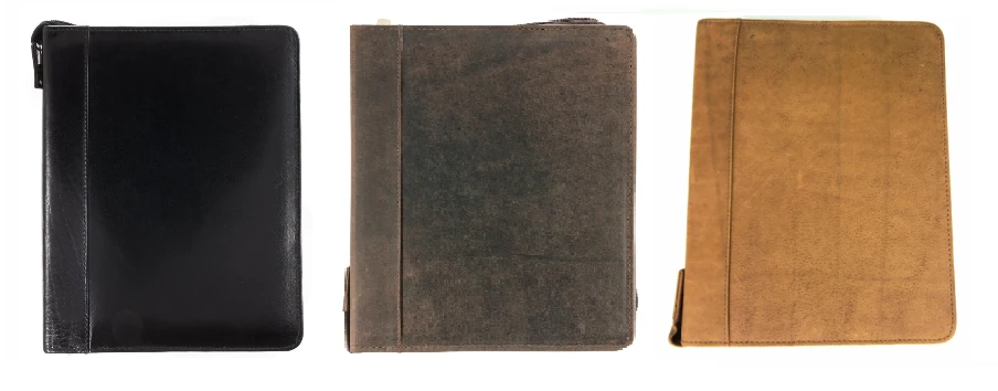 Girologio Zippered Leather Pen Case, 24 Pens 3 Girologio Zippered Leather Pen Case, 24 Pens