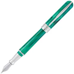 Pineider Avatar Fountain Pen, Forest Green, Fine Point
