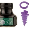 Monteverde 90ml Gemstone Fountain Pen Ink Bottle, Amethyst -Schmidt Store Amethyst