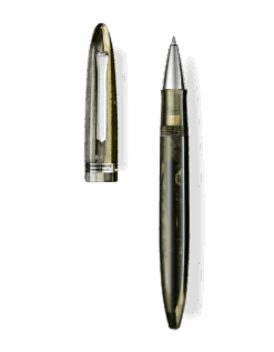 Tibaldi Bononia Martini Olive Resin Rollerball Pen