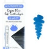 Monteverde International Standard Fountain Pen Ink Cartridges, Capri Blue -Schmidt Store Capri Blue ce72e53f 59bd 429e ac8a 80ab2350be1e