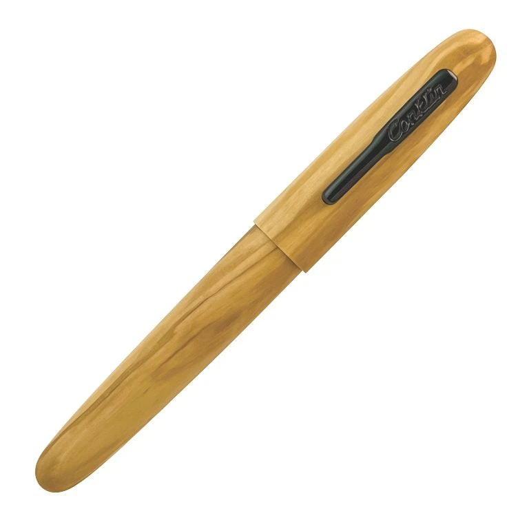 Conklin All American Limited Edition Olive Wood Rollerball Pen, Gunmetal Trim 4 Conklin All American Limited Edition Olive Wood Rollerball Pen, Gunmetal Trim - Image 2