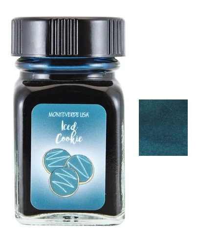 Monteverde 30ml Fountain Pen Ink Bottle, Sweet Life, Iced Cookie 3 Monteverde 30ml Fountain Pen Ink Bottle, Sweet Life, Iced Cookie