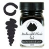 Monteverde 30ml Fountain Pen Ink Bottle, Midnight Black 2 Monteverde 30ml Fountain Pen Ink Bottle, Midnight Black -Schmidt Store Midnight Black