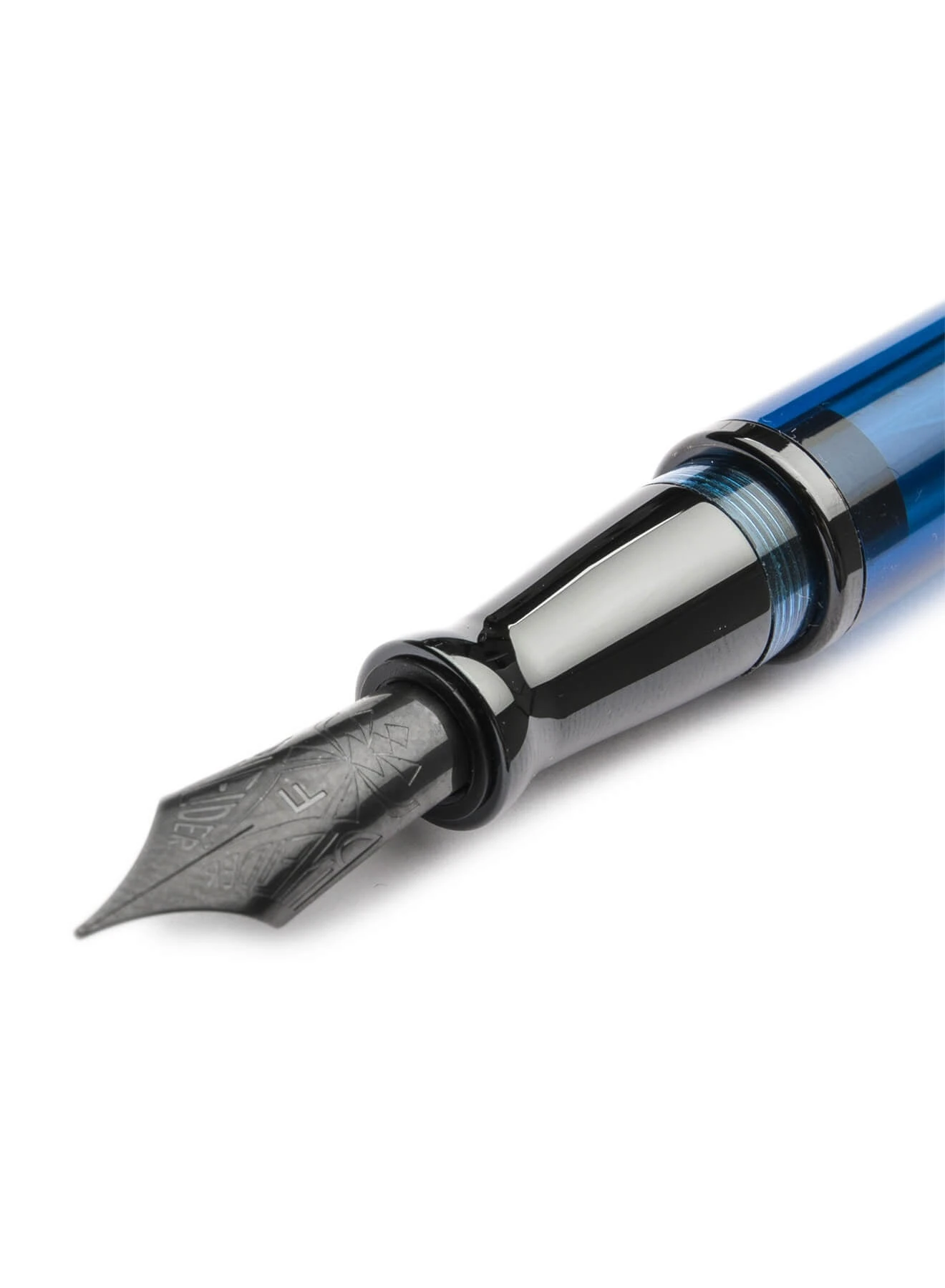 Pineider Avatar UR Demo Black Trim Sky Blue Fountain Pen, Fine 4 Pineider Avatar UR Demo Black Trim Sky Blue Fountain Pen, Fine - Image 2