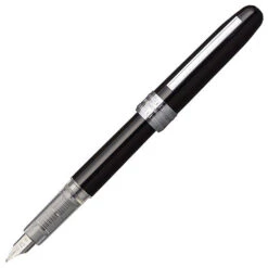 Platinum Plaisir Fountain Pen, Black Lacquer