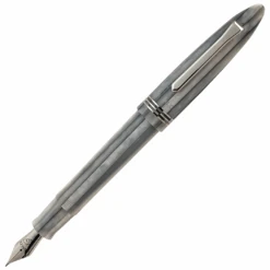 Tibaldi Bononia Fountain Pen, Pearl Mist, Palladium Trim