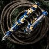 Stipula Limited Edition Etruria Faceted Fountian Pen, Champagne Blue -Schmidt Store aea30e3e c0e5 5336 8aca c0525c1d96ee