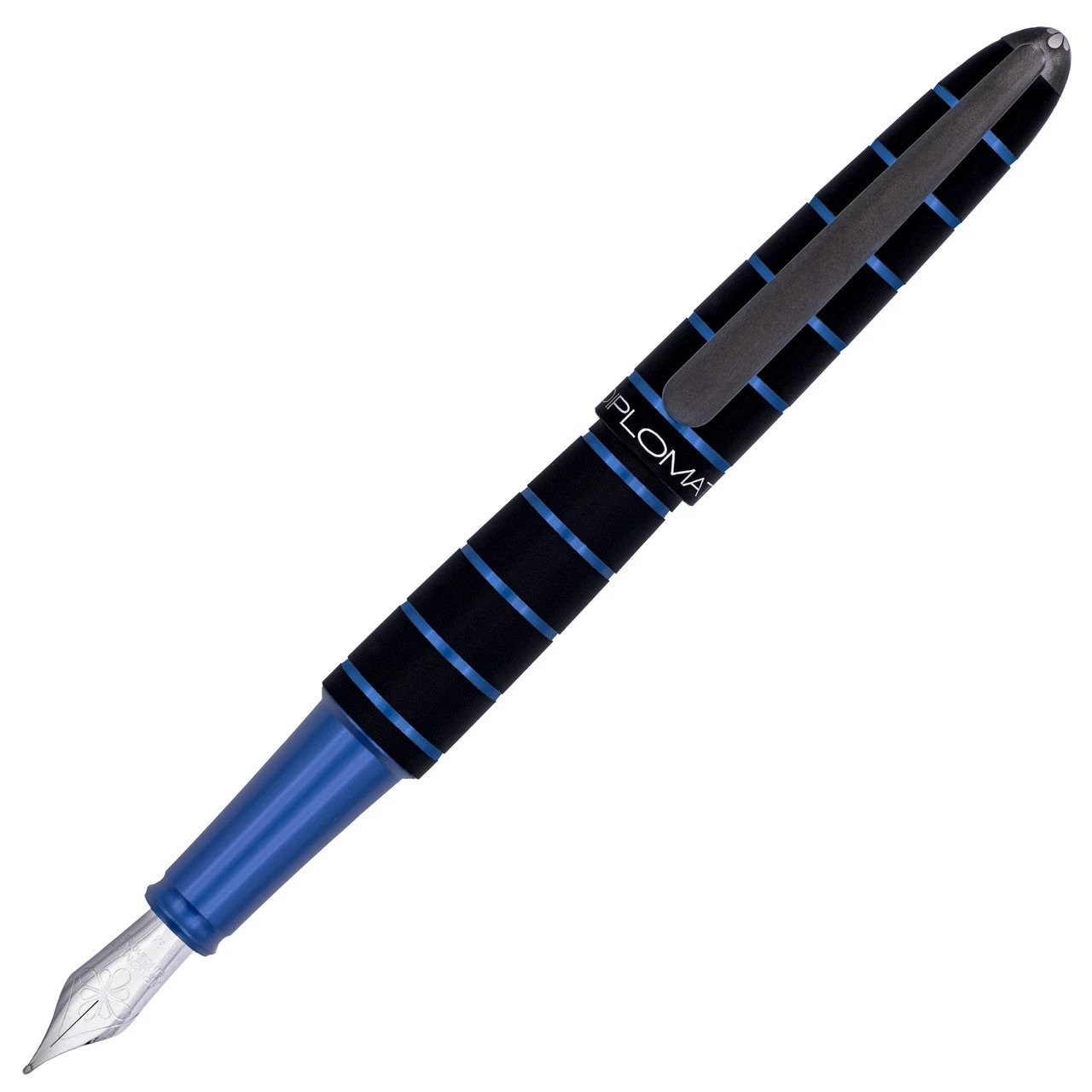 Diplomat Elox Fountain Pen Gift Set, Black & Blue 4 Diplomat Elox Fountain Pen Gift Set, Black & Blue - Image 2