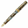 Maiora Alpha Ercolano Fountain Pen, Blue And Brown Resin, Gold Accents 1 Maiora Alpha Ercolano Fountain Pen, Blue And Brown Resin, Gold Accents -Schmidt Store b8204416 74fe 5be4 8a9e 2ed59688897e