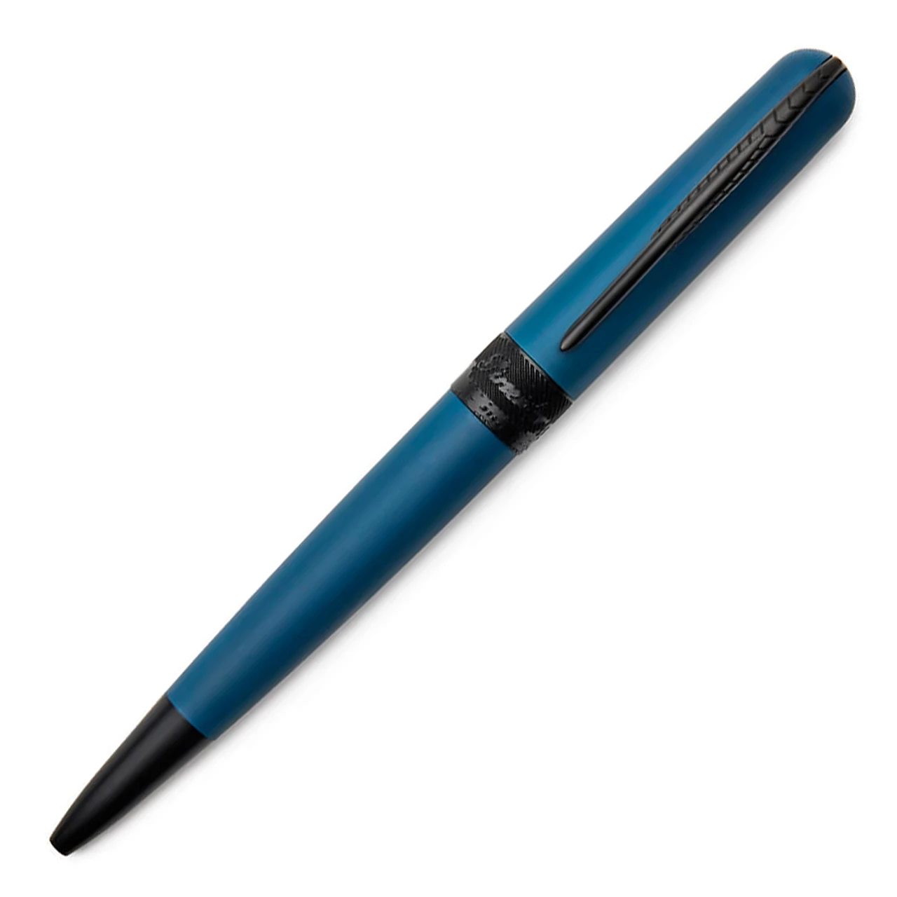 Pineider Avatar Ballpoint Pen, Matte Lapis Blue W/ Black Trim 3 Pineider Avatar Ballpoint Pen, Matte Lapis Blue W/ Black Trim