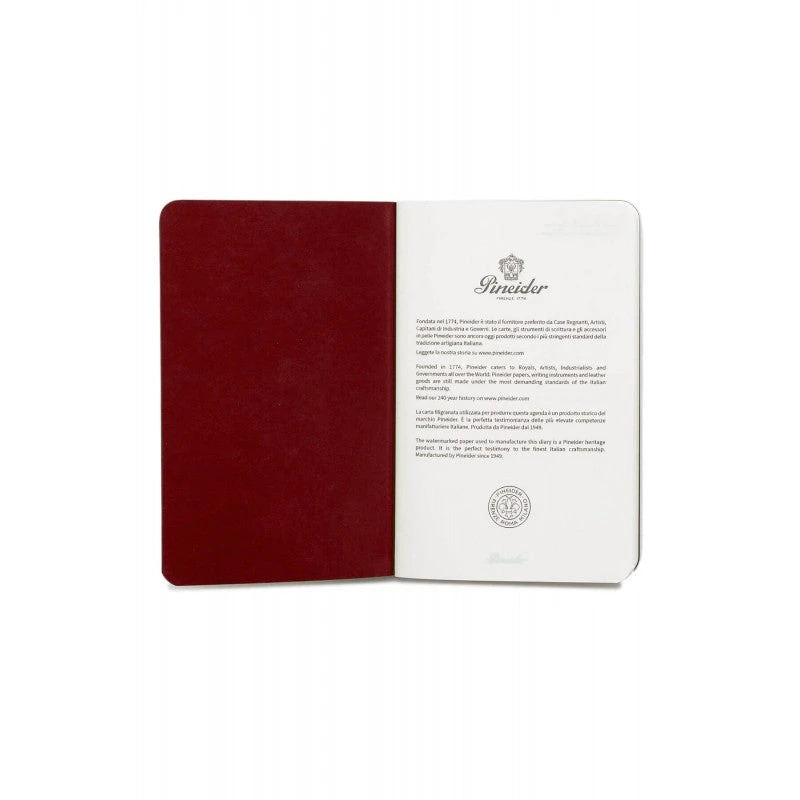 Pineider Notes Jazz Notebook, 80 Pages, 80 Gr Blank White Paper, Red 5 Pineider Notes Jazz Notebook, 80 Pages, 80 Gr Blank White Paper, Red - Image 3