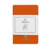 Pineider Notes Jazz Notebook, 80 Pages, 80 Gr Blank White Paper, Orange