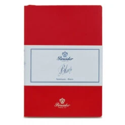 Pineider Blues Notebook, A5, 192 Blank Pages, 55gr Paper, Coral