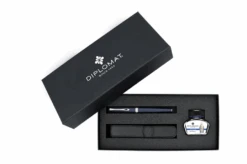 Diplomat Excellence A2 Fountain Pen Gift Set, Midnight Blue