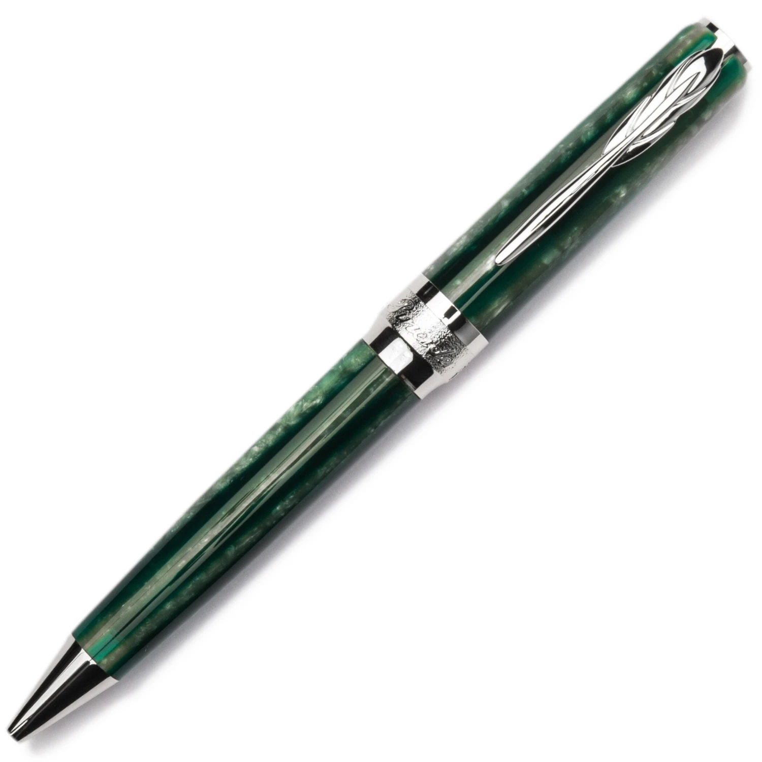 Pineider Arco Desert Beetle Ballpoint Pen, Green & Black 4 Pineider Arco Desert Beetle Ballpoint Pen, Green & Black - Image 2