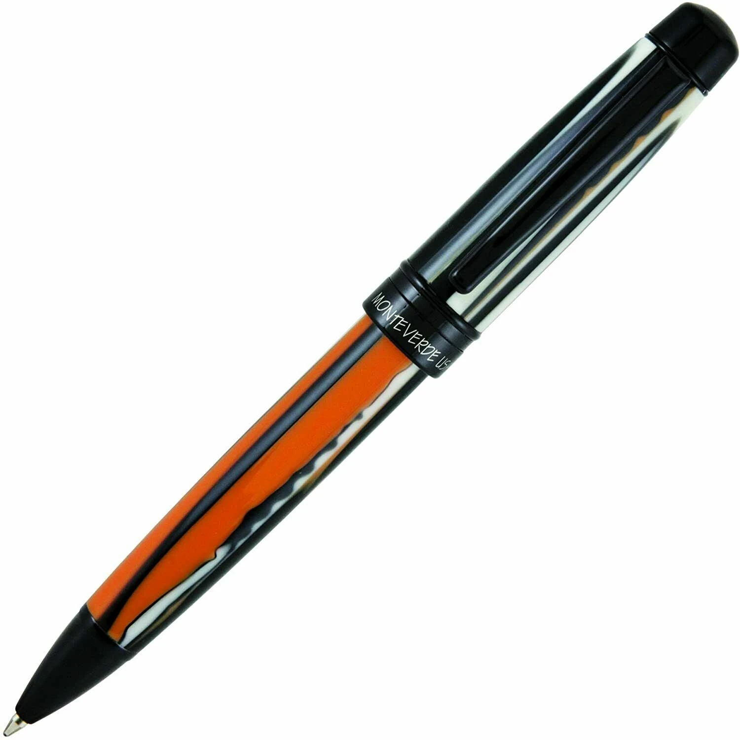 Monteverde Prima Ballpoint Pen, Orange 3 Monteverde Prima Ballpoint Pen, Orange