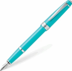 Cross® Cross Bailey Light Fountain Pen, Polished Teal Resin