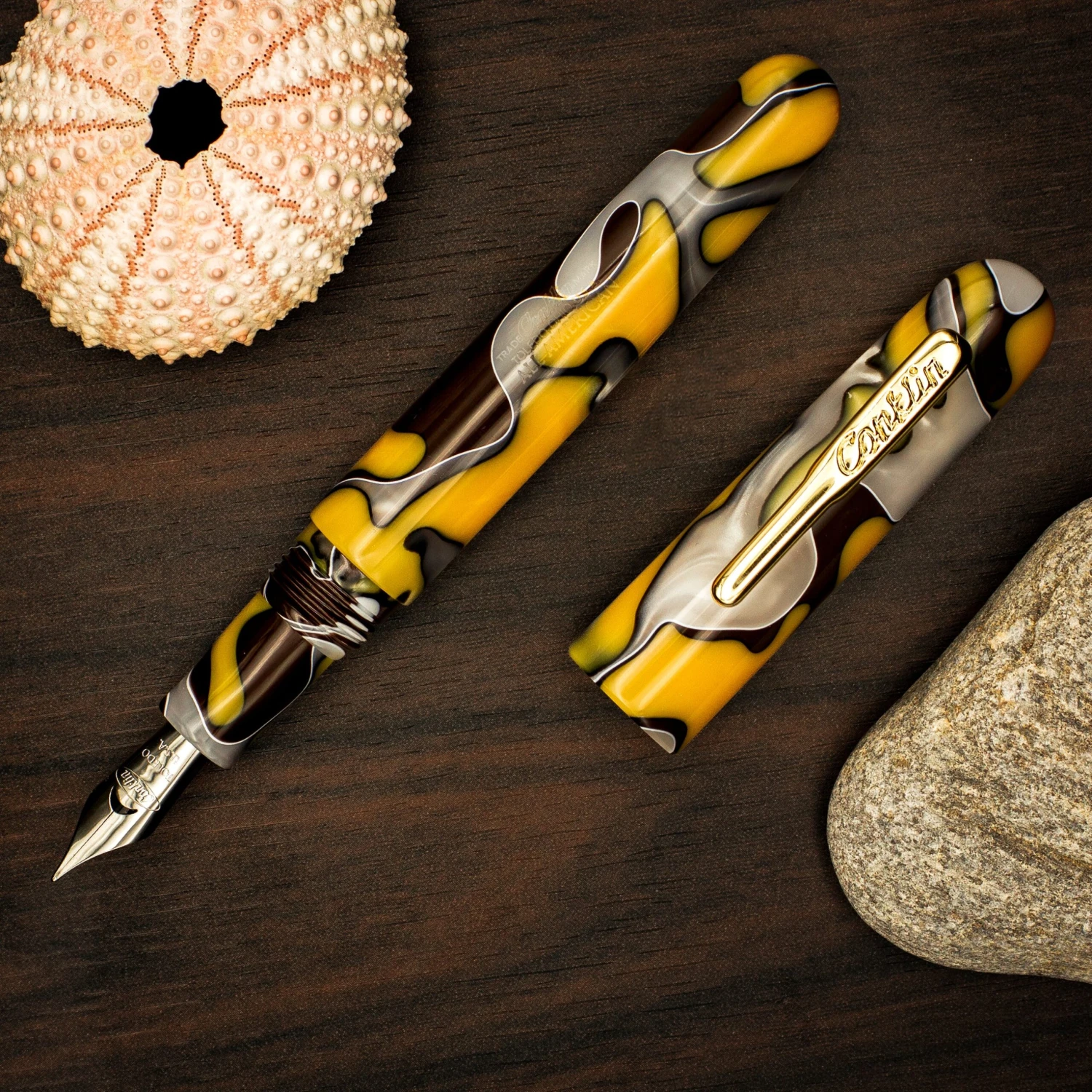Conklin All American Yellowstone Fountain Pen 3 Conklin All American Yellowstone Fountain Pen