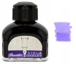 Pineider Fountain Pen Ink Bottle, 75ml Glass Bottle, Violet