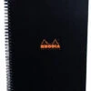 Rhodia Classic Notebook, Side Wirebound, Black, Graph, 9 X 11 ¾ -Schmidt Store z1 a2a225bd 1001 41c7 aea7 024a14577848