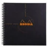 Rhodia Classic Reverse Book, Side Wirebound , Black Dot, 8 ¼ X 8 ¼ -Schmidt Store z1 e19243ac e357 4b69 8120 4f19ad72ec8a