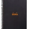 Rhodia Classic Meeting Book, Black, Lined, 6 ½ X 8 ¼ 2 Rhodia Classic Meeting Book, Black, Lined, 6 ½ X 8 ¼ -Schmidt Store z1 f13877f6 2ba2 4390 b729 6b90f7e03ec1
