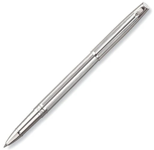 Caran D'Ache Madison Cisele Silver & Rhodium Plated Rollerball Pen - #4670.286 3 Caran D'Ache Madison Cisele Silver & Rhodium Plated Rollerball Pen - #4670.286