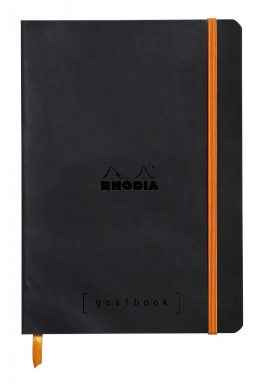 Rhodia Goalbook Journal, Dot Grid Paper, A5 Size, Black 2 Rhodia Goalbook Journal, Dot Grid Paper, A5 Size, Black