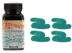 Noodlers Fountain Pen Ink Bottle - Polar Green