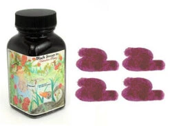 Noodlers Fountain Pen Ink Bottle - Black Swan Australian Roses