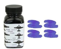 Noodlers Fountain Pen Ink Bottle - VMail North African Violet